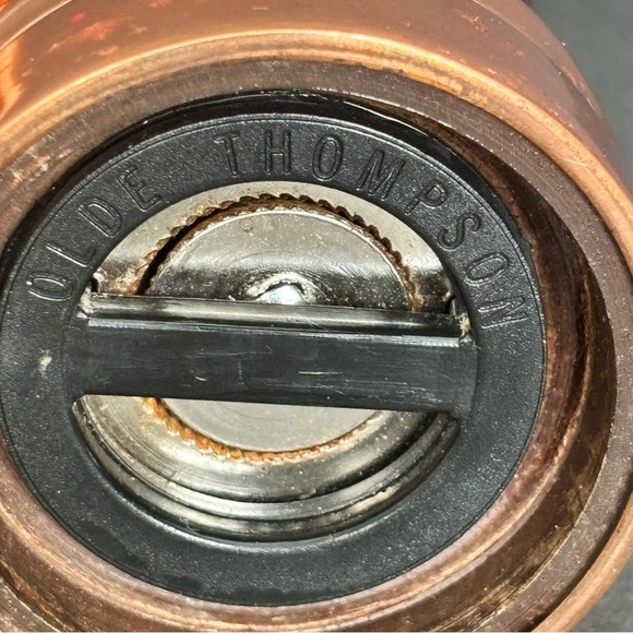 Olde Thompson Copper Tone Pepper Mill & Salt Shaker FRENCH COUNTRY FARMHOUSE - Picture 6 of 8